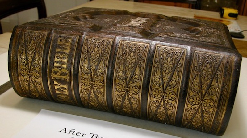 Bible After Treatment